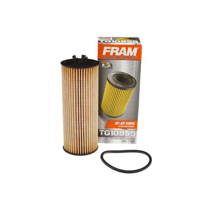 FRAM Tough Guard Oil Filter, TG10955, for Chrysler, Dodge, Jeep and Ram Vehicles Fits select: 2012-2013 JEEP WRANGLER, 2011-2013 DODGE GRAND CARAVAN