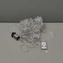 Star String Lights Plug in, 59 Ft 100 LED Star Fairy Lights with Remote Timer, Connectable Waterproof for Bedroom Wedding Party Indoor Outdoor Decor, Warm White