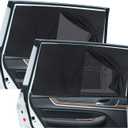 2PCS Car Side Window Shades, Magnetic Double Layer Car Sun Shade for Privacy Block Heat UV Full Shade & Half Shade Options, Vehicle Back Window Curtain for Baby & Kids