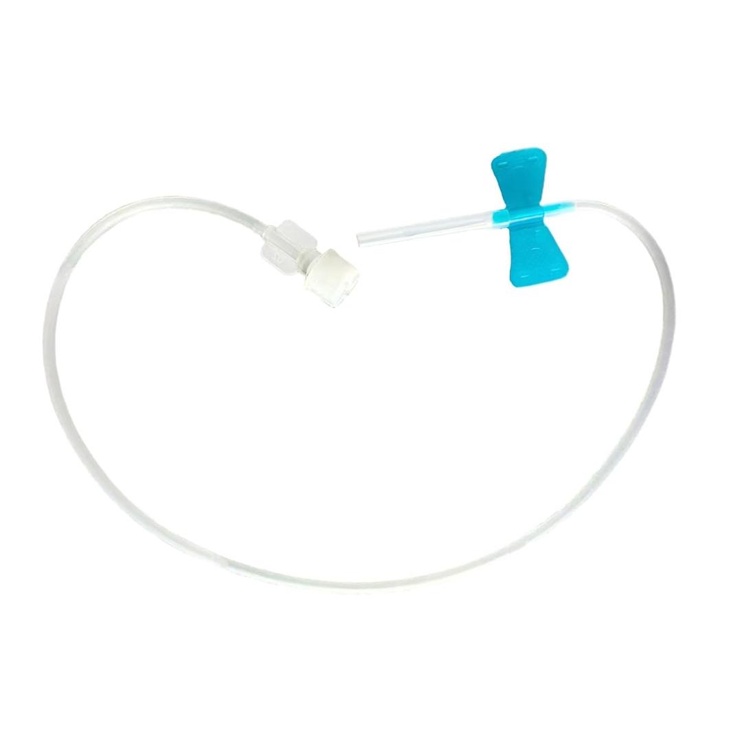 50pcs Butterfly Infusion Needle,23G Intravenous Infusion Needlen,Sterile Individual Packaging,for Laboratories and Pets Veterinary (23G)