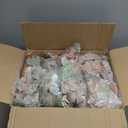 Neutral Fall Garland for Mantle Fireplace - 6 Pack Toatal 54Ft Outdoor Autumn Leaves Decor for Home Front Door with Pumpkins Indoor Maple for Farmhouse Stairs Porch Halloween Thanksgiving Decorations (9ft)