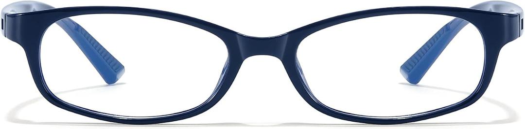 SODQW Office-Siren Blue Light Glasses for Women, Rectangle Frame, Y2K Small Eyewear, Anti Eyestrain Computer Glasses