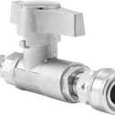 Pressure Washer Ball Valve, High Pressure Shut Off Valve for Power Washer Hose, 5000 PSI, Stainless Steel, 3/8" Quick Connect