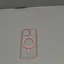 ESR for iPhone 15 Case, Compatible with MagSafe, Military-Grade Protection, Yellowing Resistant, Scratch-Resistant Back, Magnetic Phone Case for iPhone 15, Classic Series, Clear Pink