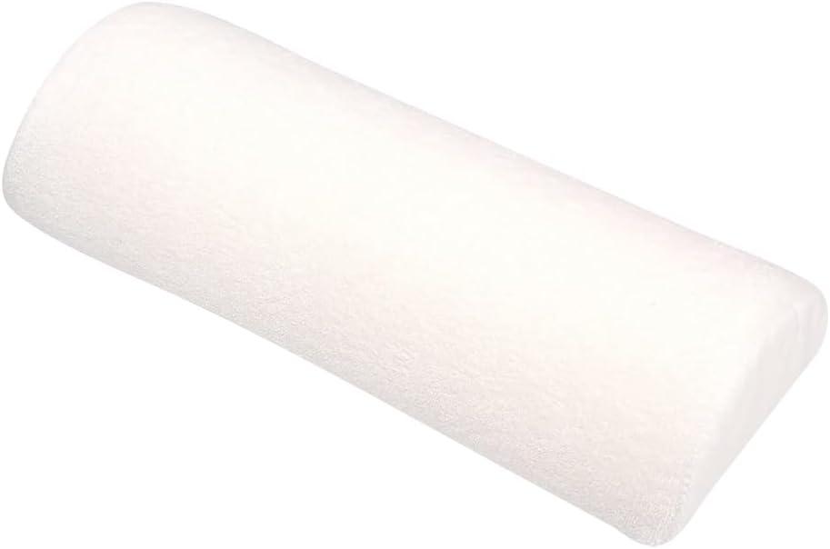 Nail Art Hand Pillow Nail Arm Rest Cushion Soft Manicure Hand Stand Detachable Nail Table Desk Pillow Nail Polish Tech Cushion for Beauty Salon White