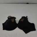 Curvy Couture Women's Plus Size Tulip Lace Push-Up Balconette Bra  Elegant Lift & Support (42D, Black)