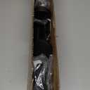 Sliding Door Security Bar and 2-in-1 Sliding Glass Door Stoppers Security for Patio, Home, Hotel Door Stick Security2Pack Black