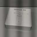 Airbrush Kit with Compressor - 48PSI High-Pressure, Non-Clogging Air Brush Set Cordless Rechargeable with 0.3mm Nozzle and Cleaning Brush for Nail Art, Makeup, Painting, and Cake Decorating (Pink)