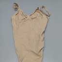 SHAPERX Women's Seamless Shapewear Bodysuit Tummy Control Body Shaper Waist Snatching Body Suit,SZ5215-Nude-S