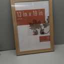 MCS Studio Gallery 13x19 Picture Frame Natural Woodgrain, Rectangle Photo Frame for Photos, Posters & Art Prints (1-Pack) ,19"L x 13"W