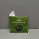 EXPAWLORER Anti-Slip Dog Socks, Dog Boots & Paw Protectors to Prevent Licking,Dog Shoes for Hot/Cold Pavement, Double Sides Non-Skid Traction Control on Hardwood Floor for Senior Dogs (Medium (4 Count), Black)