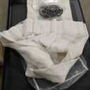 Topfinel Pinch Pleated Curtains 90 Inches Long 2 Panels Set,Natural Cream Semi Sheer Cotton Blend Fabric Aesthetic Advanced Curtain Drapes for Living Room Bedroom,40x90 inch Length