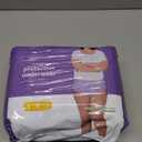 Amazon Basics Postpartum Incontinence Underwear for Women, Maximum Absorbency with Bladder Leak Protection, Fresh Protection, Disposable, Large, Lavender, 18 Count