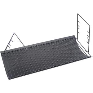 27 inch Charcoal Ash Pan Replacement for Char-Griller 1224 1324 2121 2222 2727 2828 2929, for Charbroil 17302056 Grill Grates Replacement with 2pcs Grate Hanger