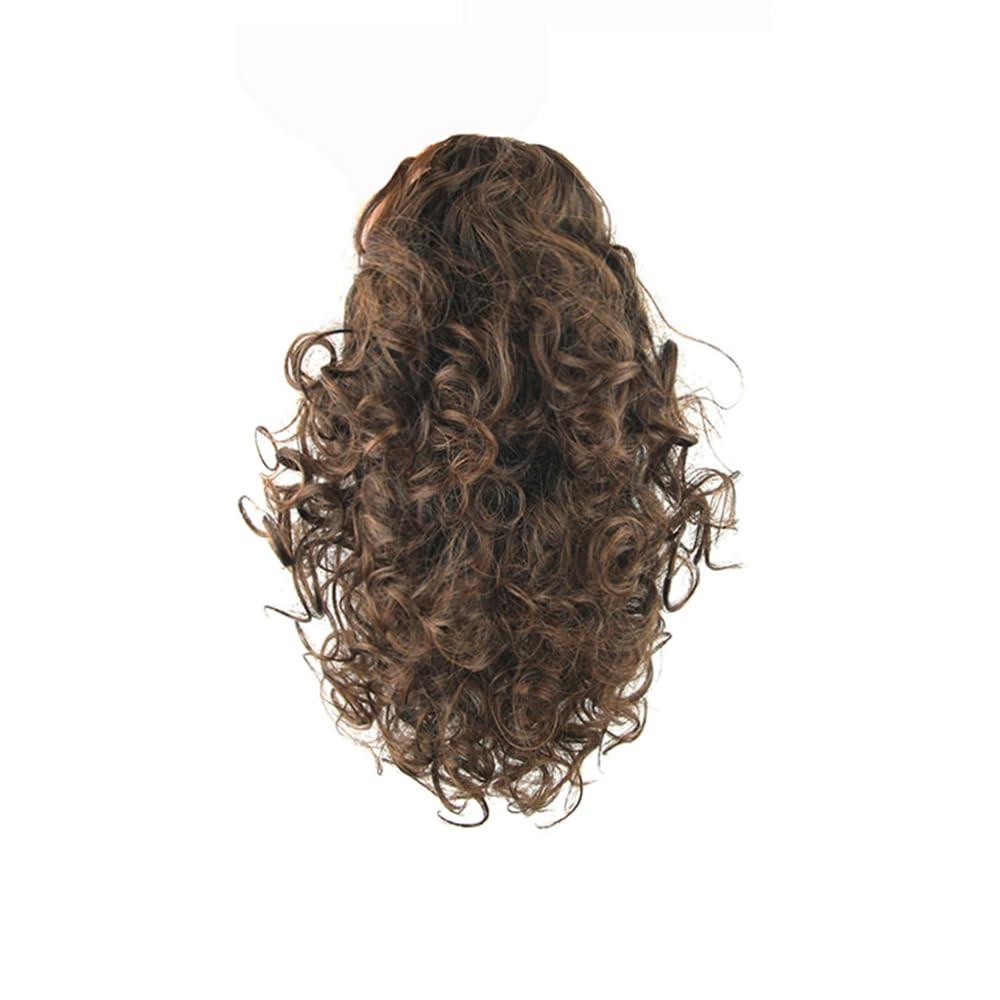 False Hair Ponytail Synthetic Hair Ponytail Black Clip In Hair Extensions Horse Hairpins For Women (Natural Color)
