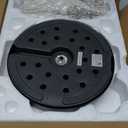 SUNMORY Arc Floor Lamp, Modern Floor Lamp with 9W 3 Color Temperatures Bulb, Metal Standing Lamps with Adjustable Hanging Lampshade, Tall Floor Lamps for Living Room, Bedroom, Office (Black)