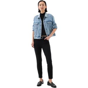 Gap Women's Skinny Ankle Pants in Bi-Stretch (6, True Black)