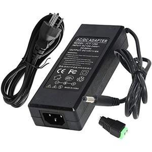 IEIK 12V 8A 96W Power Supply Adapter AC to DC Converter Charger AC 110V ~ 240V to DC 12V 8Amp Transformer for Water Pump, CCTV, Computer Project