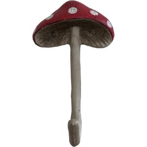 Bohemian Mushroom Wall Hook - Unique Cute Cool Fun Wall Hook Furniture Room Decor for Coat and Towel - Nursery, Kitchen, Bedroom, BathroomCoat Hooks (Special-Shaped)