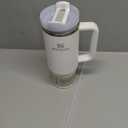 STANLEY Quencher H2.0 Tumbler with Handle and Straw 30 oz | Flowstate 3-Position Lid | Cup Holder Compatible for Travel | Insulated Stainless Steel Cup | BPA-Free | Frost