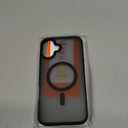 TORRAS for iPhone 16 Plus Case, [Compatible with MagSafe] [Military-Grade Drop Tested] Translucent Magnetic Slim Protective Case for iPhone 16 Plus Anti-Fingerprint Anti-Scratch 6.3", Black