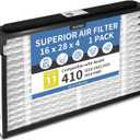 410 Filter Compatible with Aprilaire Whole House Air Purifier 1410 | MERV 11 16x28x4 Replacement for HVAC Furnace Models 1410 1610 2410 2416 3410 4400, 1-Pack