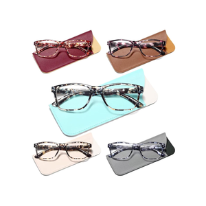 Fetrrc Reading Glasses Blue Light Blocking, Computer Glasses for Women Men, Fashion Square Eyeglasses 5 Pairs +3,75