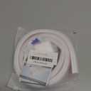 39" TV Cord Hider for Wall Mounted TV, Selfadhesive Wall Cable Hider for 2-3 Cords, Flexible Silicone White Cord Covers Wire Hiders for Cords on Wall,Babyproof Cable Concealer Racewasy Management