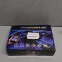 Dreamcolor Acrylic Interior Car LED Strip Light with Wireless APP, RGB 6 in 1 with 175 inches 600 LEDs Fiber Optic Car Ambient Lighting Kits, Sound Active Function LED Strip for Car Accessories