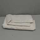 jinchan Extra Wide Sliding Door Curtain 96 Inch Length Natural Linen Curtains Semi Sheer Drapes for Patio Door Living Room Bedroom Home Office Light Filtering Beige Drapes 100 Inches Wide 1 Panel (*Ecru)