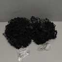 Stuffed Animal Net Hammock for Plushie Toys, Stuffed Animal Hammock Corner for Kids' Room Decor, Ideas for Organizing Stuffy Collection, 2 Pack, Black