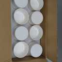 Ramekins 6 OZ Small Bowls, WERTIOO 8 PCS Creme Brulee Ramekin for Baking and Cooking, Sleek Porcelain Ramikins Oven Safe for Pudding, Sauce, Ice Cream Bowls, Custard Cups, Dessert Cups