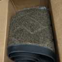 OLANLY Front Door Mat Indoor Outdoor Entrance, Waterproof All-Season, All-Weather Doormat, Sturdy Natural Rubber, Low Profile, Easy Clean Patio Porch Entryway Mat, Herringbone Brick (Brown, 36x24)