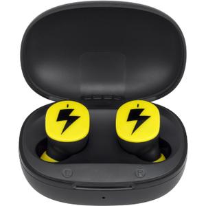 eKids Wireless Earbuds with Microphone, Bluetooth Earbuds with Charging Case Designed for School, Home, or Travel (Pokemon)