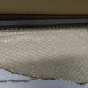 Vintage Gold Bulletin Board, Linen Wall Pin Board 19"x31" Beaded Frame