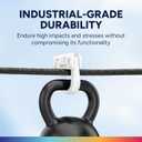 OVERTURE ASA Filament 1.75mm, 1kg Spool (2.2lbs) 3D Printer Filament, Premium Anti-UV, ASA Filament Perfect for Printing Outdoor Functional Parts, Dimensional Accuracy +/- 0.02 mm (White)