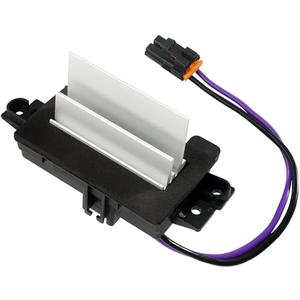 AC Blower Motor Resistor, Blower Control Module Compatible with 2003-2006 Chevy Silverado Tahoe Avalanche Suburban 1500 2500 HD 3500 GMC Sierra Yukon Envoy Cadillac Escalade Replace 15-80567, 89018778
