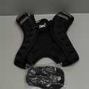 ZELUS Weighted Vest, 6lb/8lb/12lb/16lb/20lb/25lb/30lb Weight Vest with Reflective Stripe for Workout, Strength Training, Running, Fitness, Muscle Building, Weight Loss, Weightlifting (Black)