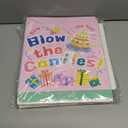 2 x 6 Pcs 3D Birthday Decorations Boxes, Reusable Party Decorations, Pairs with Any Happy Birthday Banner for Women Men Boys Girls