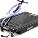 VEVOR Low Profile Oil Drain Pan, 17-Gallon Plastic Oil Change Pan, Effective Oil Drain Cart with 180W Electric Pump, Wheels & Folding Handle, Oil Drain Tank for Cars, SUVs, Trucks, Buses, RVs