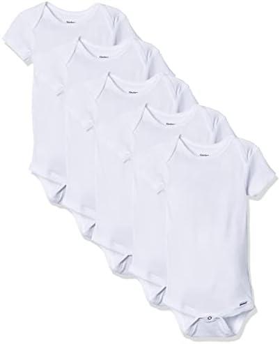 Gerber baby-girls 2-pack Solid Onesies Bodysuits,24 m