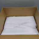 Fitable White Tablecloths for Rectangle Tables, 6 Pack - 70 x 120 Inches - Reusable and Washable Table Clothes for 6-8 Ft Tables, Polyester Fabric Table Covers for Wedding, Party, Banquet