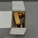 Pants Hangers Space Saving,Closet Hangers 5 Layers 2 Uses Multi Functional Pants Rack,Metal Heavy Duty Wardrobe Organizer Racks for Clothes Trousers Scarves Ties (Gold)