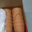 Ctosree 24 Sets Valentine's Day Gifts Bulk Heart Seed Packet Valentine's Day Party Favor for Guests with Seed Packets Flowerpot Tags Organza Bags for Galentine Valentines Exchange Gifts