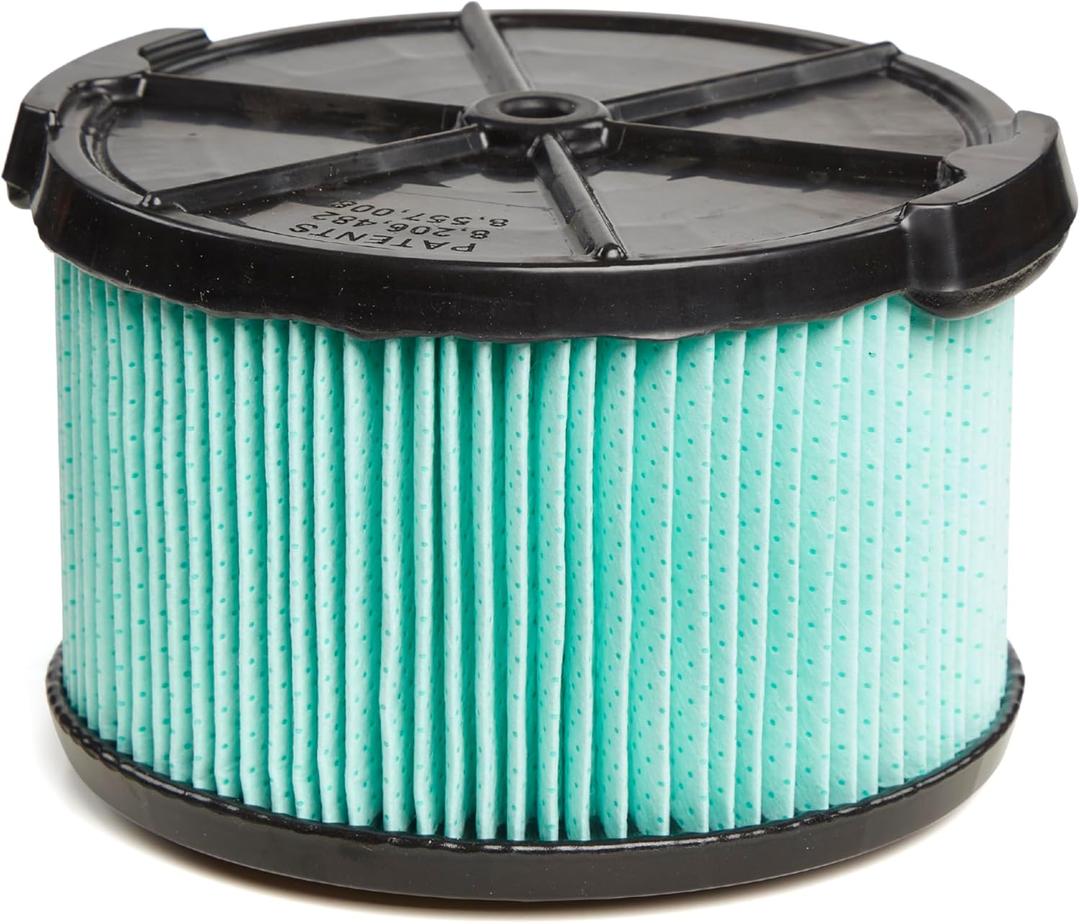 CRAFTSMAN CMXZVBE38740 Genuine Half Height HEPA Media Wet/Dry Vacuum Replacement Shop Vac Filter for Most 5 to 20 Gallon CRAFTSMAN Shop Vacuums, Easy Installation and Traps Allergens