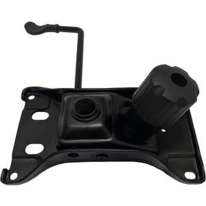 Heavy Duty 500LBs Office Chair Tilt Control Mechanism Replacement Parts, Office Chair Swivel Tilt Base W/6" x 10.2" Mounting Holes - Black