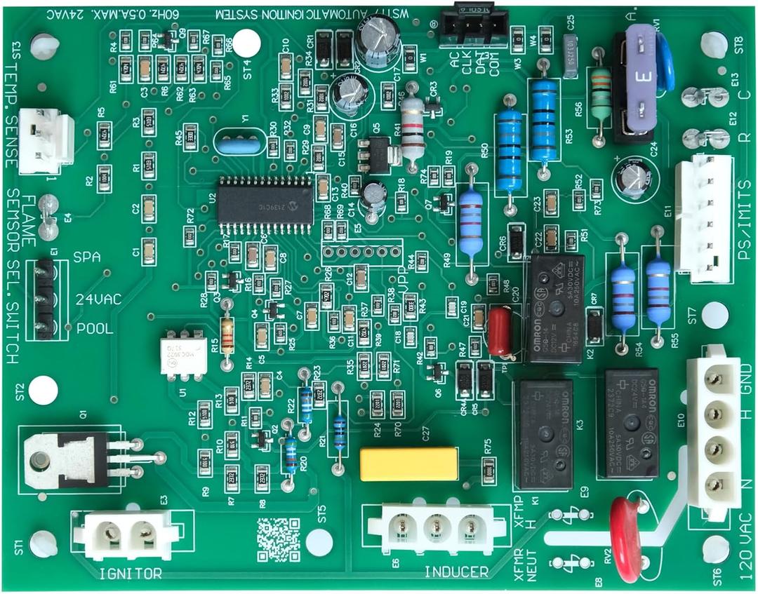 FDXLICB1930 FD Integrated Control Board Replacement for Hayward H-Series Low Nox Pool Heater H150FDN/FDP, H200FDN/FDP H250FDN/FDP, H300FDN/FDP, H350FDN/FDP, H400FDN/FDP