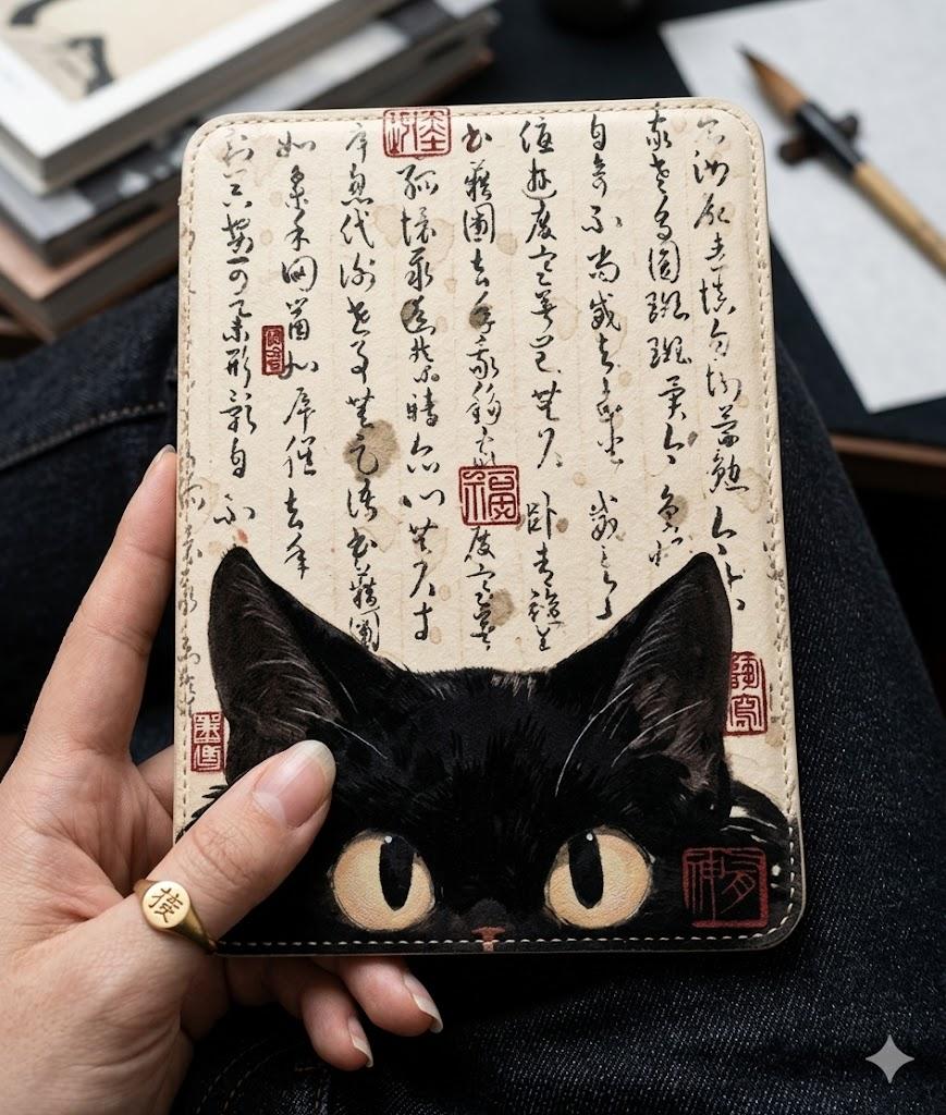 PU Leather Cover for Kindle Paperwhite 12th Gen 2024 (7") & Kindle Colorsoft Signature Edition (7"), Auto Sleep Wake 