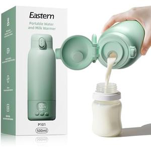 Amazon.com : Portable Bottle Warmer for Travel - Portable Milk Warmer for Baby - Fast Heating Fast Heating Breast Milk & Formula Warmer 17oz Capacity, Adjustable Temp Long Battery Life for Outdoor Airplane and Car : Baby