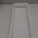 1 Pack Deep Drawer Organizer Bins, Adjustable Sliding Drawer Organizer Bin Expandable Tray for Kitchen Utensils, BBQ Tools, Towels, Durable Plastic Sliding for Easy Storage (17" to 27)